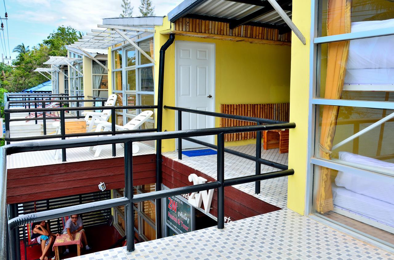 Zone6 Coworking Beach Apartment Old 2W Beach Hostel, Koh Samui Bophut Exterior foto