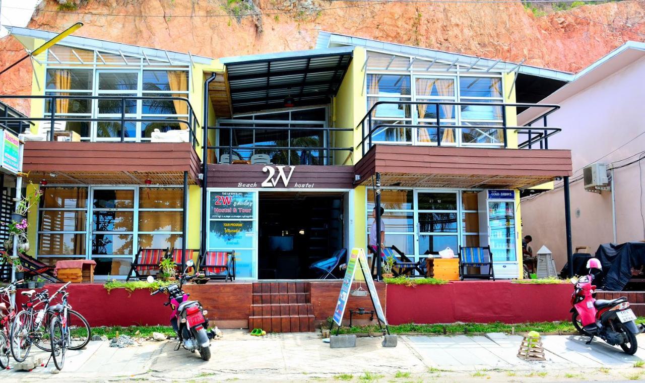 Zone6 Coworking Beach Apartment Old 2W Beach Hostel, Koh Samui Bophut Exterior foto
